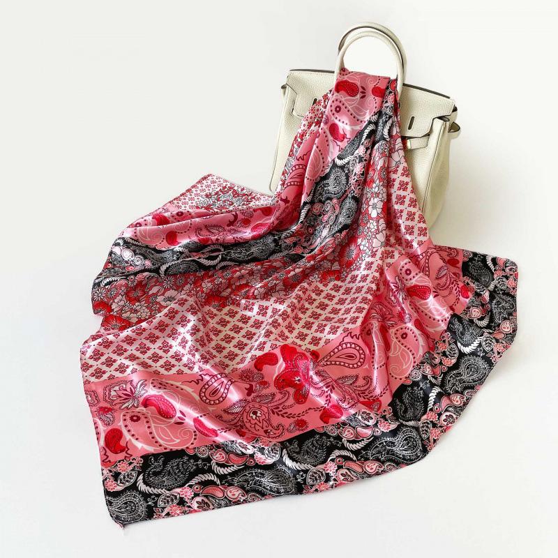 Sedon Scarf Shawl with Green Cashew Scarf Scarf Thin Sun Protection Headscarf