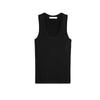 Spring and Summer New Women's Clothing Minimalist Easiest for Match Plain Stitch Vest Basic U-Neck Sleeveless Tops 3471107