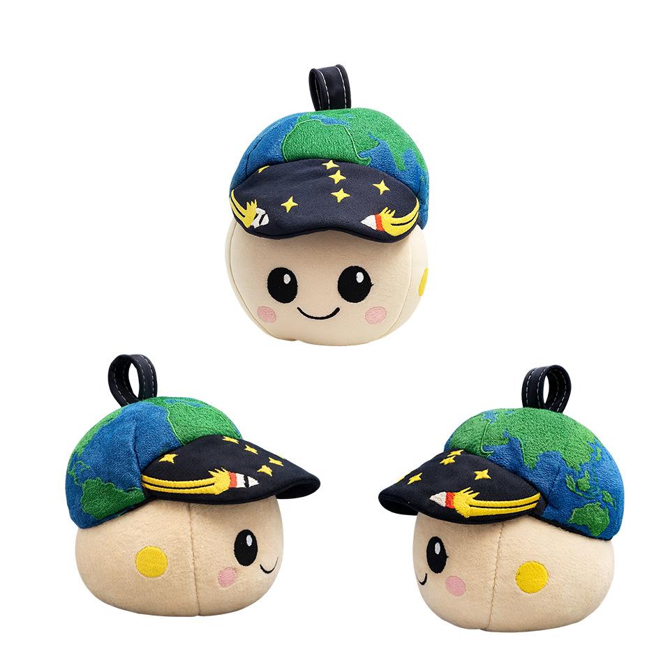 New Rise Plush Artemis 2 Plush Plush Plush Plush Plush Doll Wearing Starry Sky Hat Doll Rise