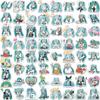 Набор из 65 декоративных наклеек Hatsune Miku для чемоданов и блокнотов