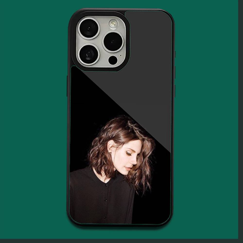 Чехол для телефона с изображением певицы L-Lana D-Del Rey для iPhone17,16,15,14,13,12,11,Plus,Pro,Max,Mini Мягкий Магнитный Беспроводная Зарядка MagSafe