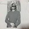 [Б/У] Сделано в США Футболка Nirvana Kurt Cobain с эффектом потертости, рок-группа