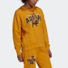 adidas Originals X Disney Бэмби Пуловер Свитшот в стиле колледжа Женский свитшот Золотой HD2755