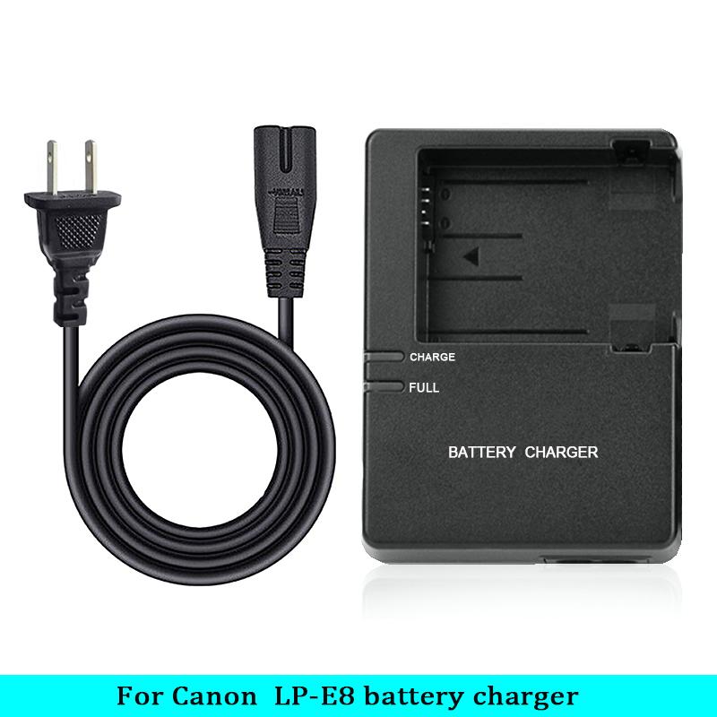 Зарядное устройство LC-E8 для аккумулятора Canon LP-E8 - Совместимо с EOS 600D 650D 700D 550D, Rebel T2i, T3i, T4i, T5i; Камера Canon Kiss X4, X5, X6i