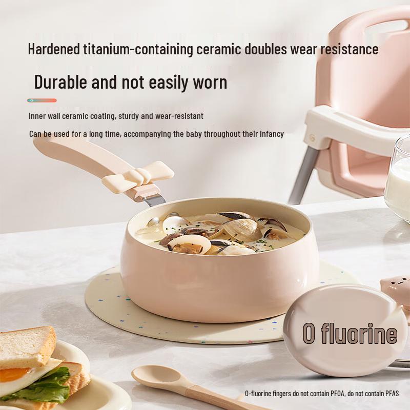 COOKER KING Non-Stick Baby Food Milk Pot Set