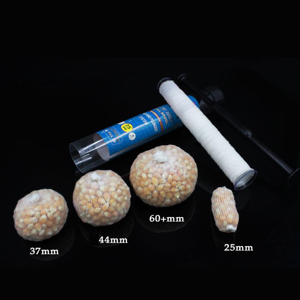 5M Fishing Soluble Narrow Mesh PVA Refill Stocking Bait Bag Fishing Feeder Tube Net for Carp Lures Fishing Tackle