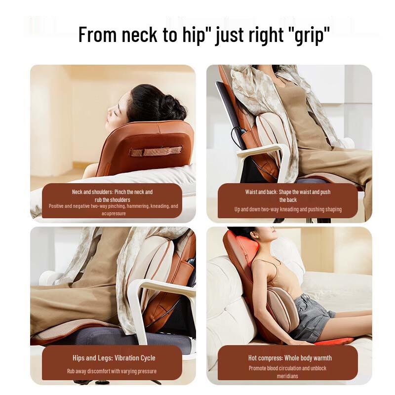Panasonic Multi-Function Massage Cushion CN plug (adapter included)
