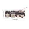 Qc4.0+Pd3.0 Светодиодный Двойной USB 22.5 Вт Micro/Type-C USB Мобильный Пауэрбанк 18650 Модуль Зарядки Защита от Температуры / Цепи