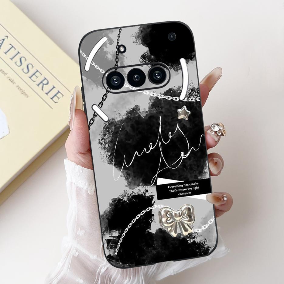 Чехол для Nothing Phone 3A A059 Роскошный чехол с покрытием "Конфетный" Мягкий силиконовый чехол для телефона Nothing Phone 3A Pro A059P Phone3A Fundas