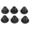 6Pcs Engine Cover Grommet Black Engine Cover Gasket Rubber