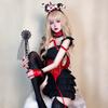 Halloween Sexy Little Demon Maid Costume Sweet Spicy Witch Demon Night Elf Vampire Bat Costume