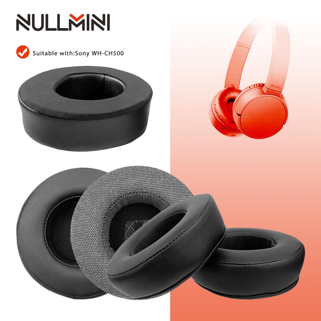 Сменные амбушюры NullMini для наушников Sony WH-CH500 CH510, амбушюры, велюровые чехлы