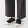 MUJI Women's Comfortable Water-Repellent Sneakers EDC01A5S Black Size 24.0cm