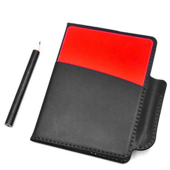 Карточки футбольных рефери Футбольные красные карточки Желтые карточки Насыщенные цвета Карты профессиональных рефери Предупреждающие карточки для футбольных рефери