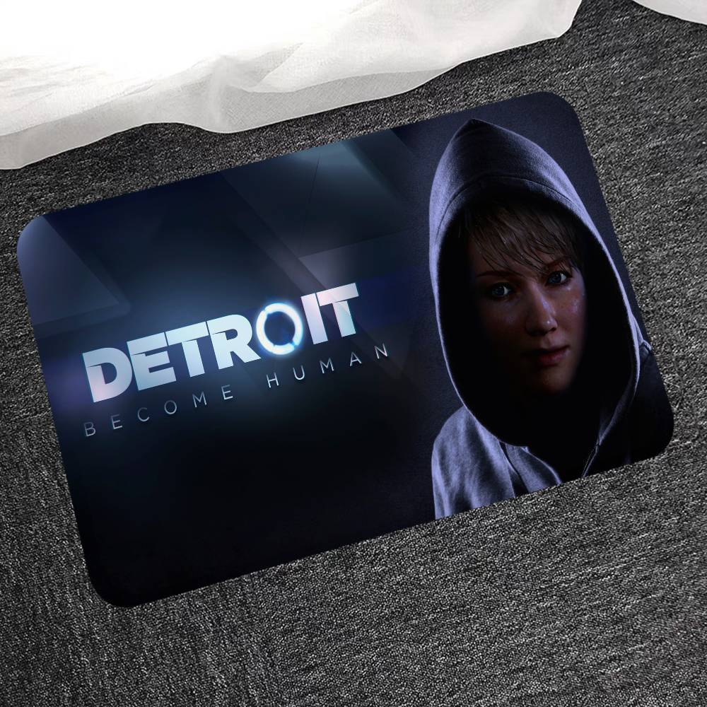 Игровой коврик для пола D-Detroit Become Human в стиле INS, мягкий коврик для пола в спальню, для дома, для прачечной, противоскользящие бытовые ковры