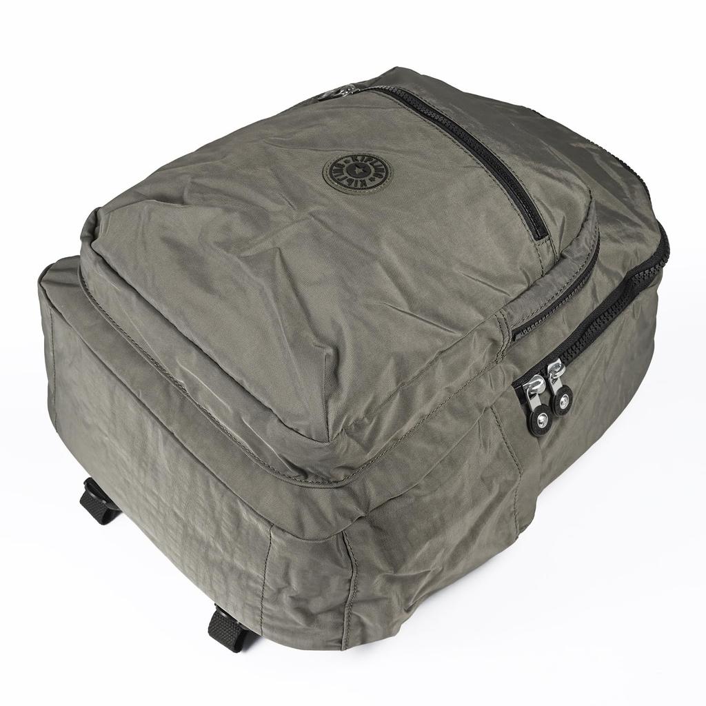 Kipling Backpack for Men and Women, Seoul Green Moss, KI521088D1 [Used]