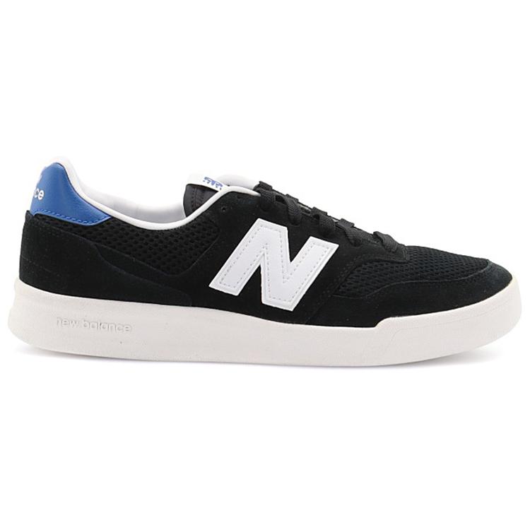 New Balance NB 300 V2 Текстиль, Синтетическая кожа Легкие Низкие Скейтбордические кроссовки Унисекс Черный D Ширина CRT300F2(D)