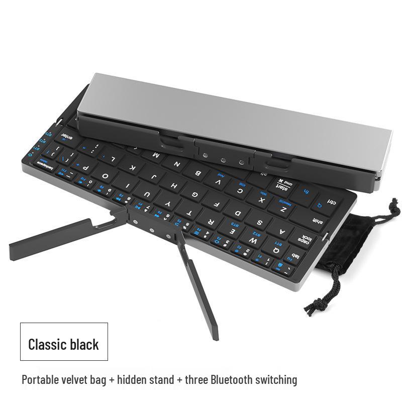 BOW Hangshi HB199 Портативная складная Bluetooth-клавиатура для планшетов и Android-телефонов