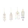 Crystal Suncatchers Window Hanging Ornament Prism Wind Chimes Pendants for Indoor and Garden Outside Wedding Decors