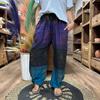 Yoga Pants Purple Himalayan Print High Cross