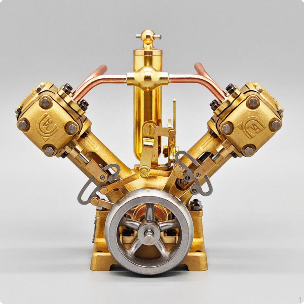 Engine Model High Precision Miniature Steam Mechanical Aesthetic Desktop Ornament for