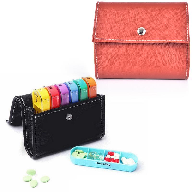 28 сетка 7 дней еженедельно контейнер для хранения таблеток кошелек коробка набор аптечка-органайзер чехол кошелек аптечка дорожный футляр