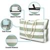 Large  & Sand-Proof Beach Bag – Foldable Handheld Storage Bag, Portable Large-Capacity Tote for Travel & Outdoor