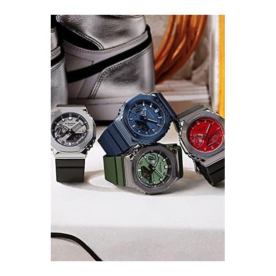 [Casio] Часы G-Shock [Отечественный оригинальный продукт] Металлическое покрытие GM-2100-1AJF мужские черные