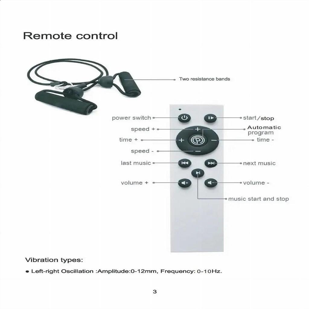 Вибрационный тренажер для умного фитнеса, тренажер для всего тела, фитнес-платформа с вибрацией и дистанционным управлением музыкой по Bluetooth