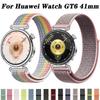 18 мм Нейлоновый ремешок-петля Для Huawei Watch GT6 GT5 GT4 41 мм Дышащий браслет Наручный ремешок Huawei Watch GT5 Pro 42 мм Xiaomi S4 41 мм