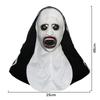 Жуткая латексная маска монахини для Хэллоуина и страшных костюмированных мероприятий для взрослых