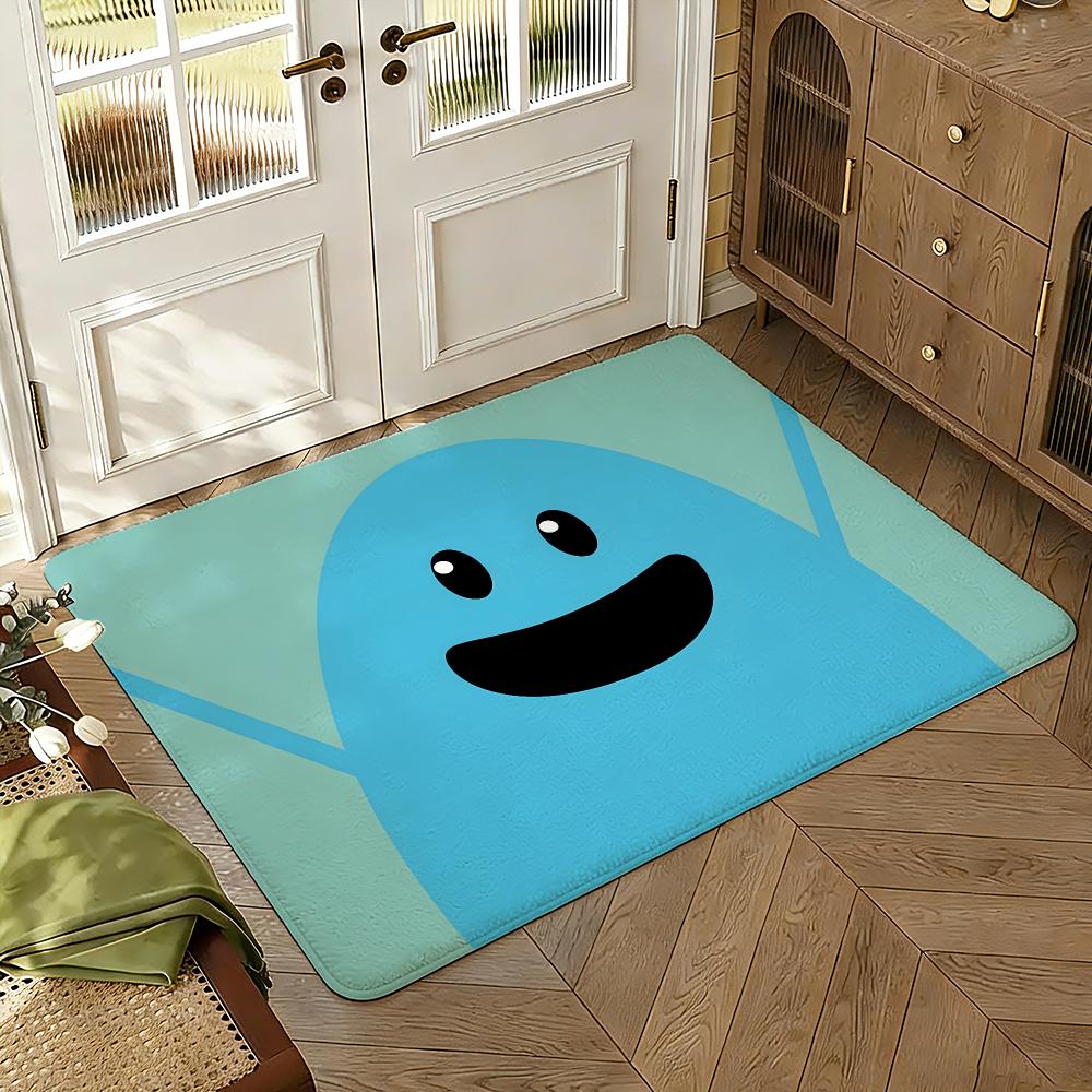 Dumb Ways to Die Floor Mat Soft Thickened Absorbent Non-Slip Bedroom Living Room Door Mat Home Decor Flannel Rugs