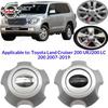 4 шт. Колпак ступицы для Toyota Land Cruiser Landcooluzer 200 URJ200 LC200 Кожух ступицы колеса Автомобильные аксессуары для наружного украшения