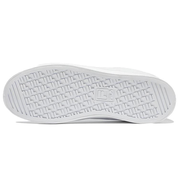 Fila Кеды Court Deluxe Low top для скейтбординга Унисекс Бело-фиолетовые Корейский стиль 1TM00651D_151