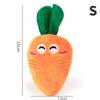 Игрушка для собак-морковок: Устойчивая к укусам плюшевая подушка со звуком для развлечения
