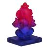 Ganesha Figurine, Pink and Blue Transparent Double Sided Crystal Lord Ganesha Idol, eCraftIndia