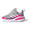 adidas Fortarun Эластичная шнуровка Верхний ремешок Удобные Легкие Прочные Низкие Кроссовки для ходьбы Детская обувь Серый H04131