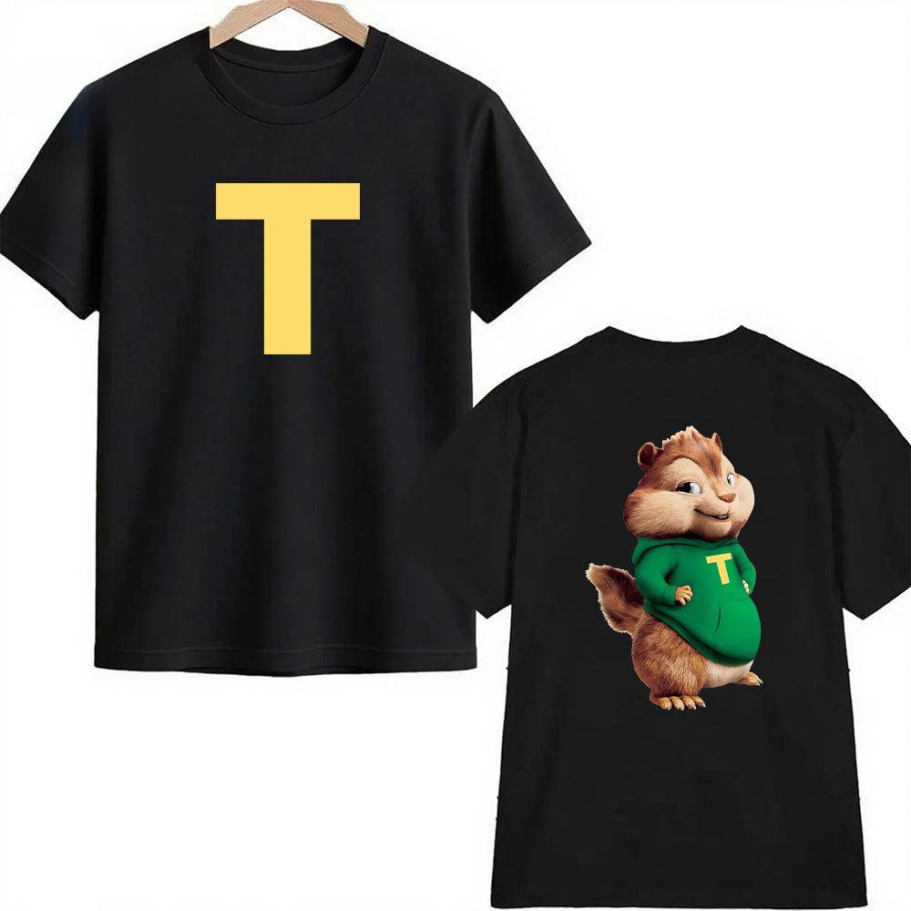 Элвин и бурундуки: Грызуны Children Tshirt Manfashion Мальчик Девочка Футболка Доступна для Футболки Лучшему Другу