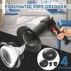 New Air Pressure Drain Cleaner Sewer Cleaning Brush +4pcs Sucker Kitchen Bathroom Toilet Dredge Plunger Basin Pipeline