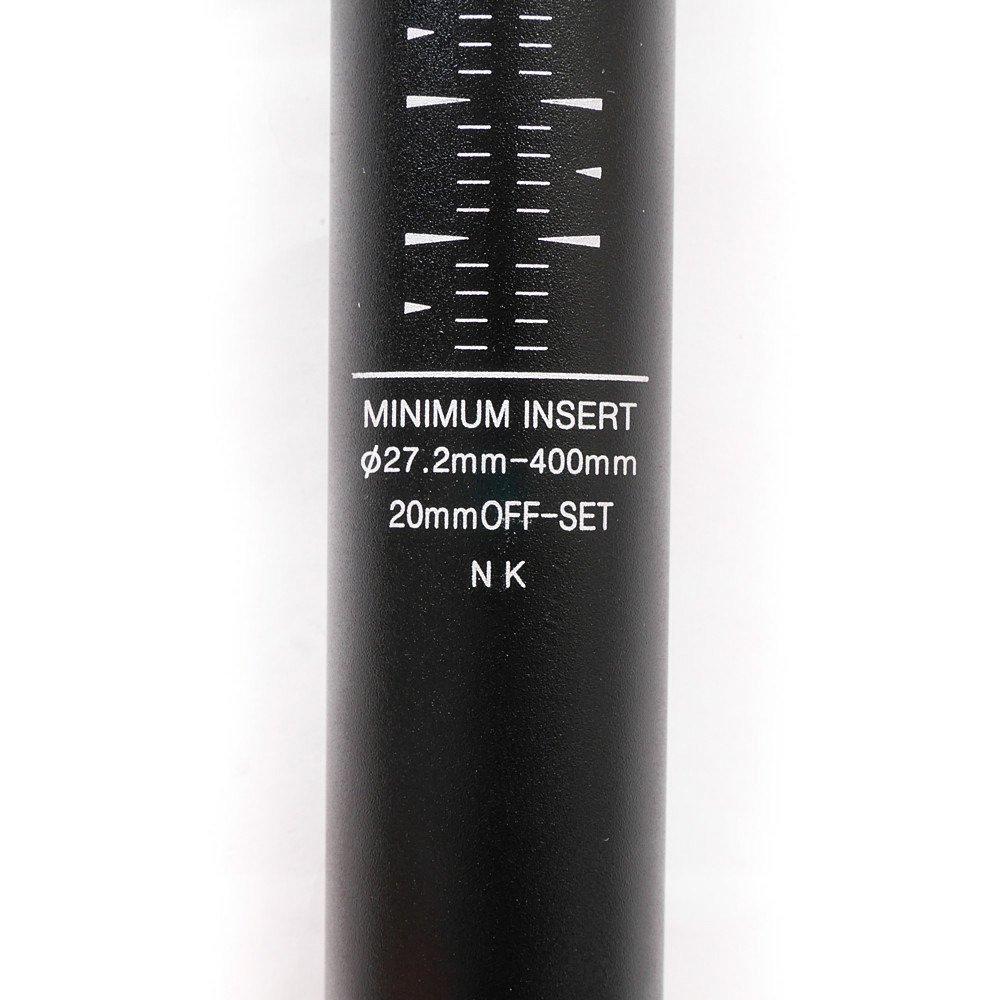 PRO LT Seatpost Black 27.2mm/400mm/20mm