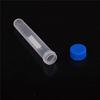 10X 10Ml Plastic Centrifuge Test Tube Vial Container Self Standing Screw Cap