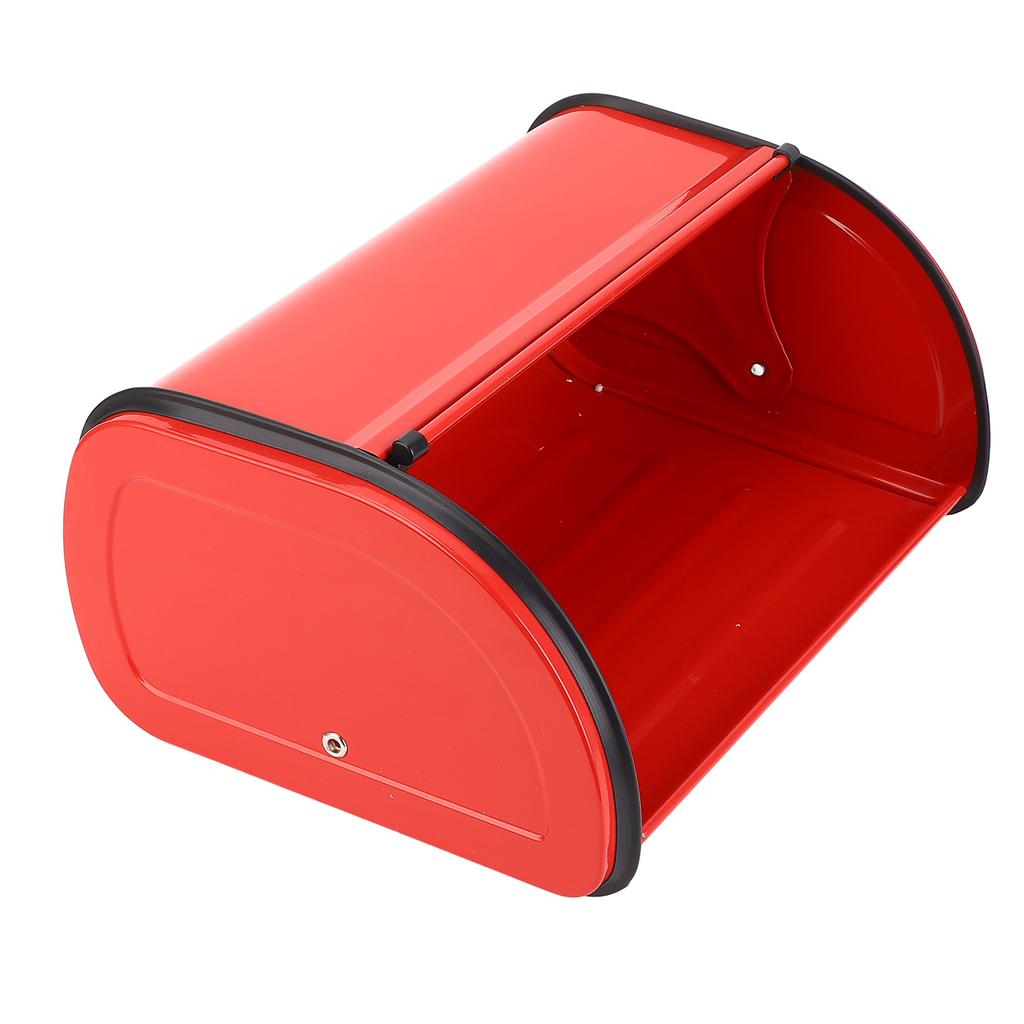Bread Box Retro Multifunctional Portable Good Sealing Iron Countertop Bread Storage Container for Refrigerator Kitchen