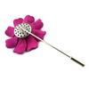 Les Trésors De Lily [N9546] - Artisan Brooch 'New Life' Pink (handmade)
