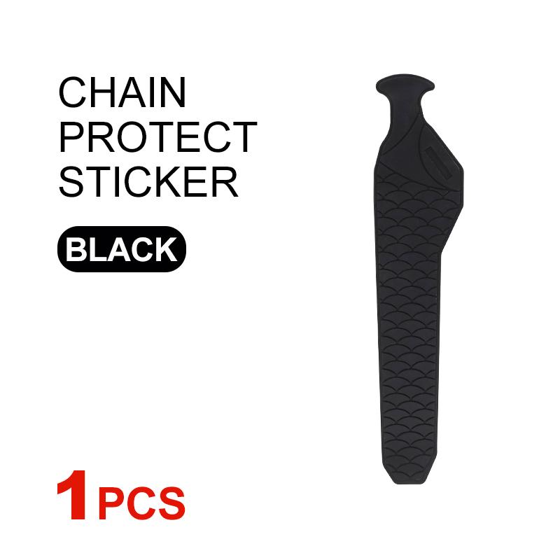 HEPPE Bike Frame Protector MTB Road Bike Silicone Scratch-Resistant Sticker Chain Protector Downtube Sticker Chainstay Pad