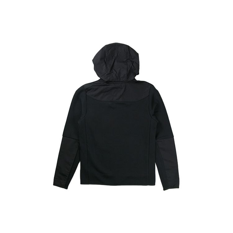 Nike Sports Casual Hooded Jacket Men Outerwear Black CZ9905-010