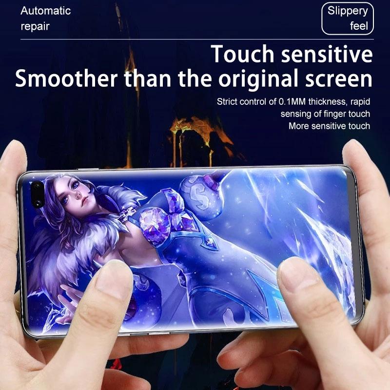 Мягкая гидрогелевая пленка с полным покрытием для Realme 5 5i 6i 6 7 8 Pro 7i 8i 9i C1 C2 C3 C11 C20 C21 C21Y C25 C25S C25Y C35 Narzo 20 30A Защитная пленка для экрана, не стекло