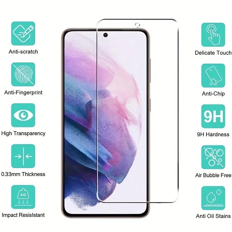 3 шт. Защитные пленки для экрана Samsung Galaxy S22 S21+ S23 Ультра закаленное стекло для Samsung S20 S10E S8 S9 Защитная пленка