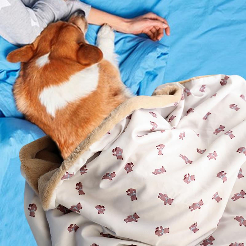 Pet Cape Blanket Thickened Poncho Blanket Pets Wear Hats And Blankets Cat Cold Weather Coat Wraps Cute Soft Comfortable Dog