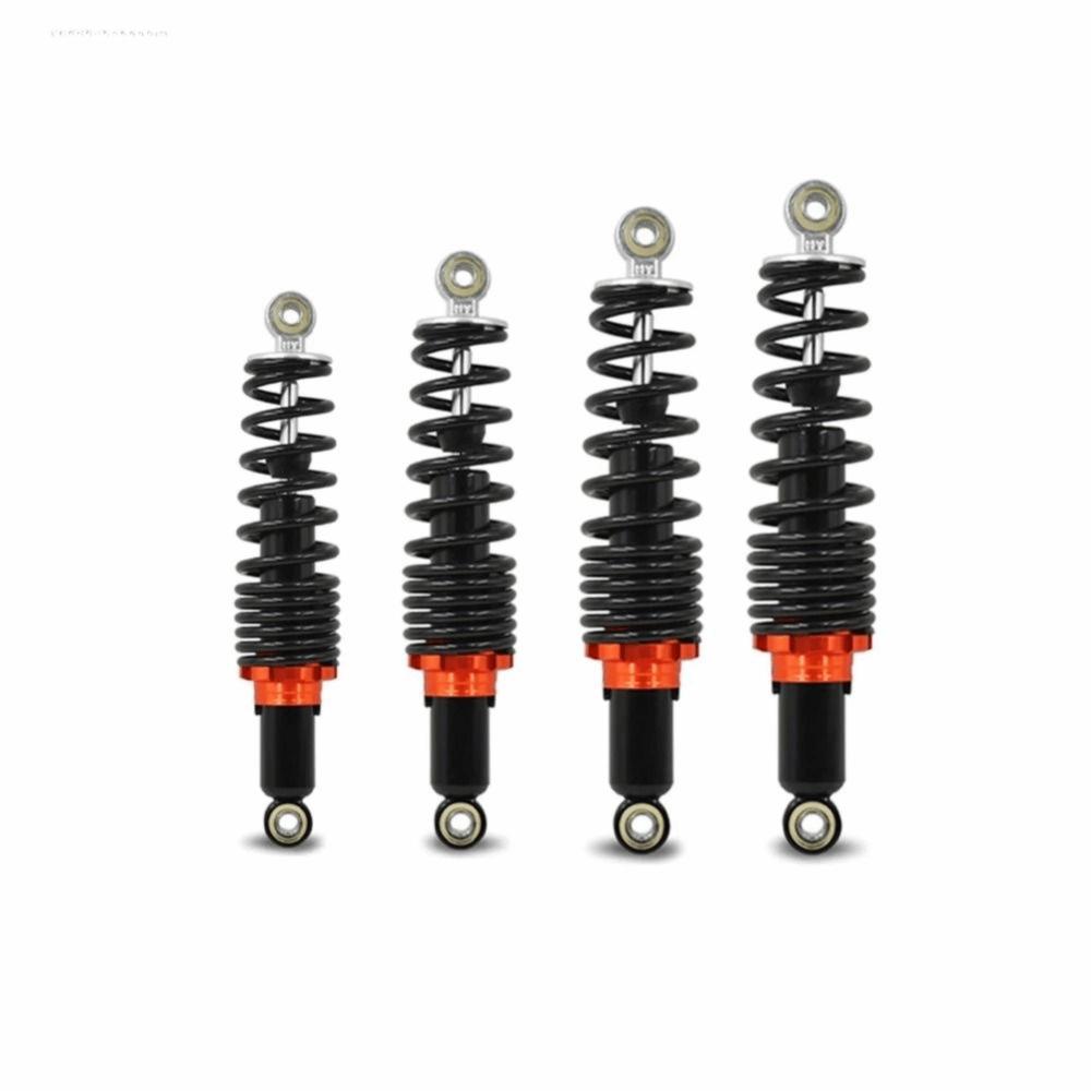 2Pcs Adjustable Motorcycle Shock Absorber Wear-resistant Hydraulic Rear Shocks Bicycles