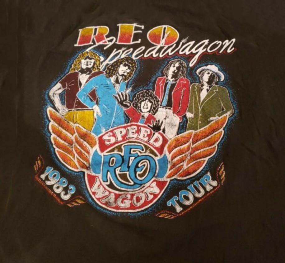 REO Speedwagon band member Short Sleeve Full size Shirt Black Unisex T-Shirt